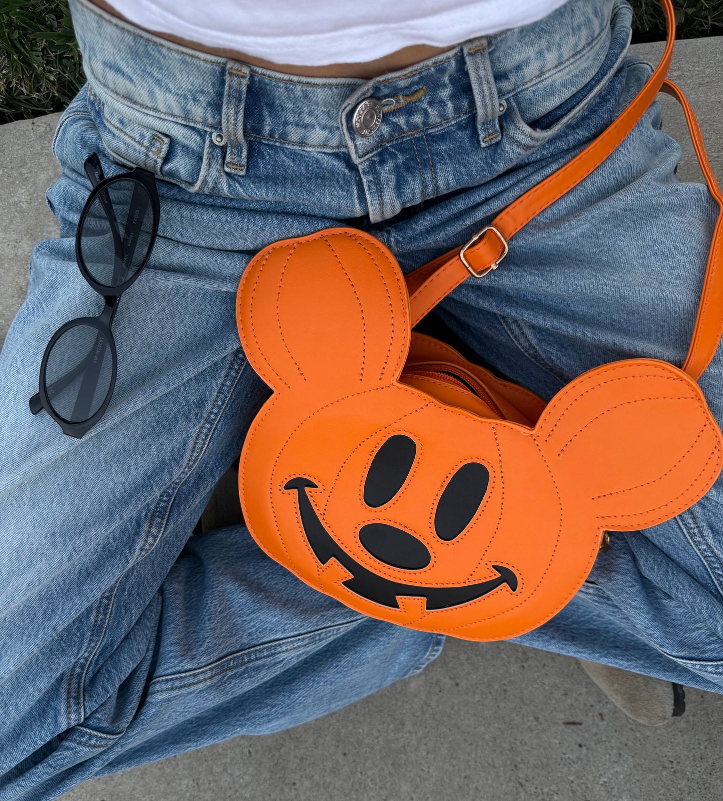 "Blinky" Inspired - Pumpkin Crossbody