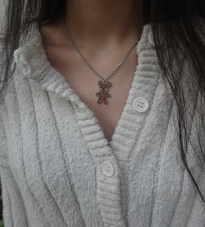 Gingerbread Necklace