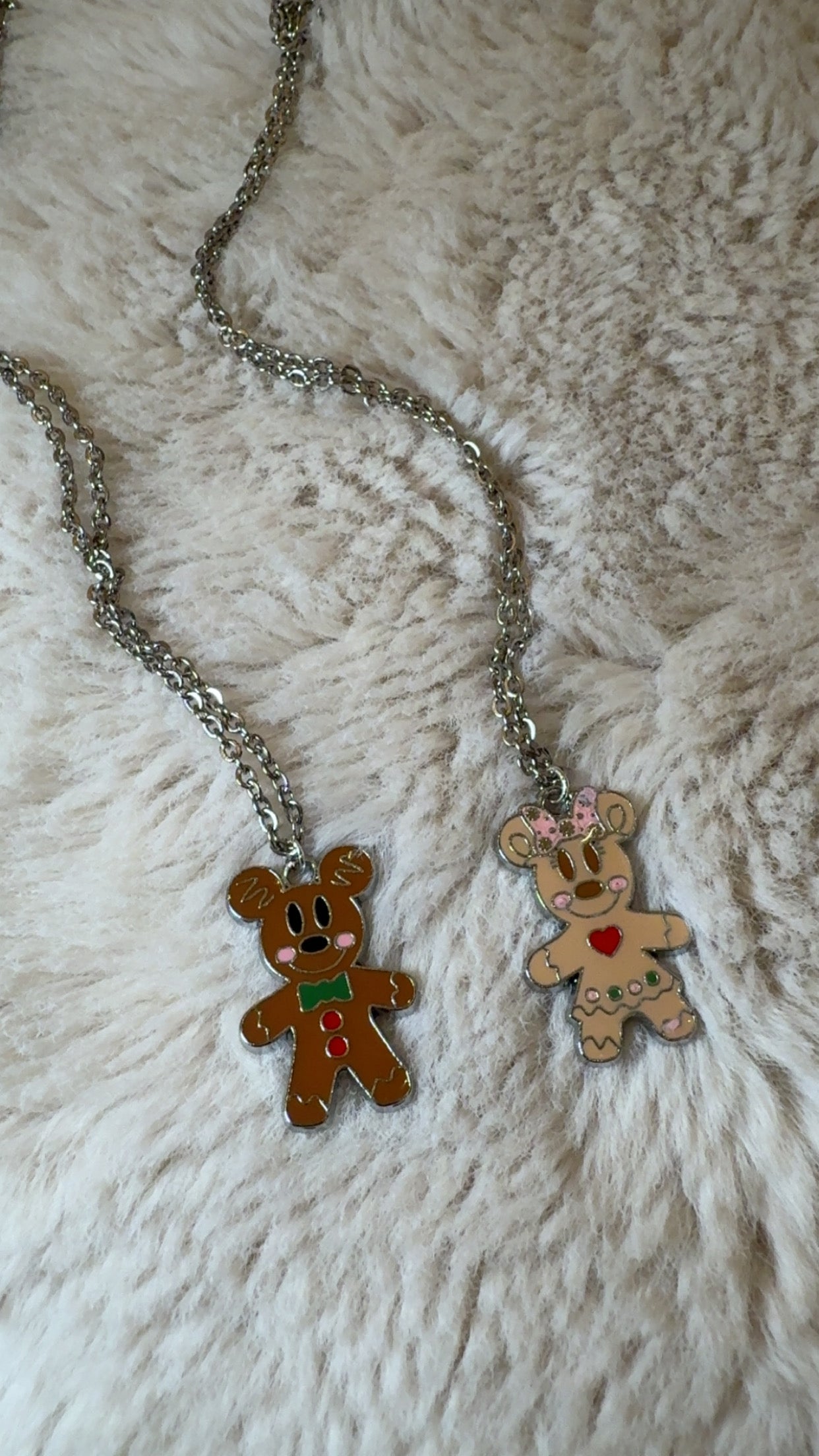 Gingerbread Necklace