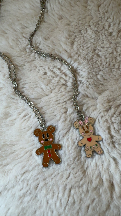 Gingerbread Necklace