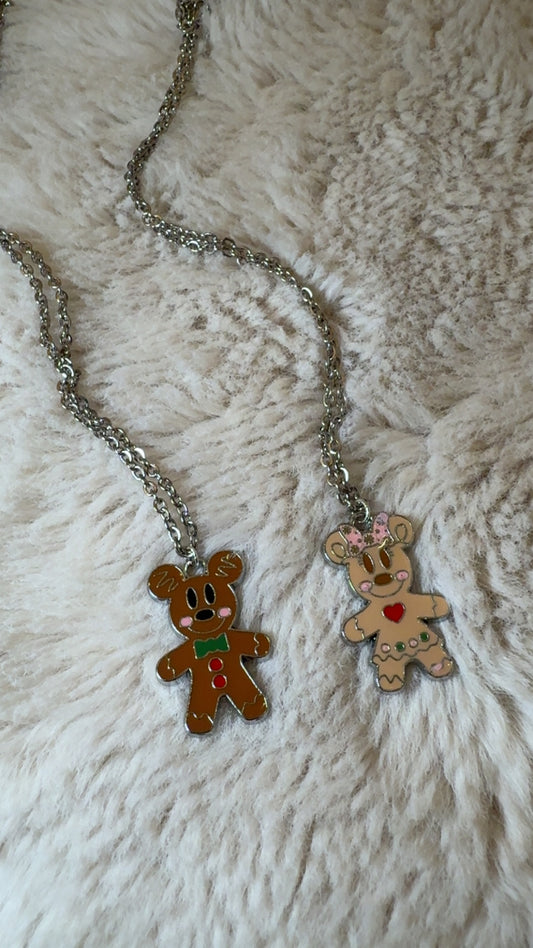 Gingerbread Necklace