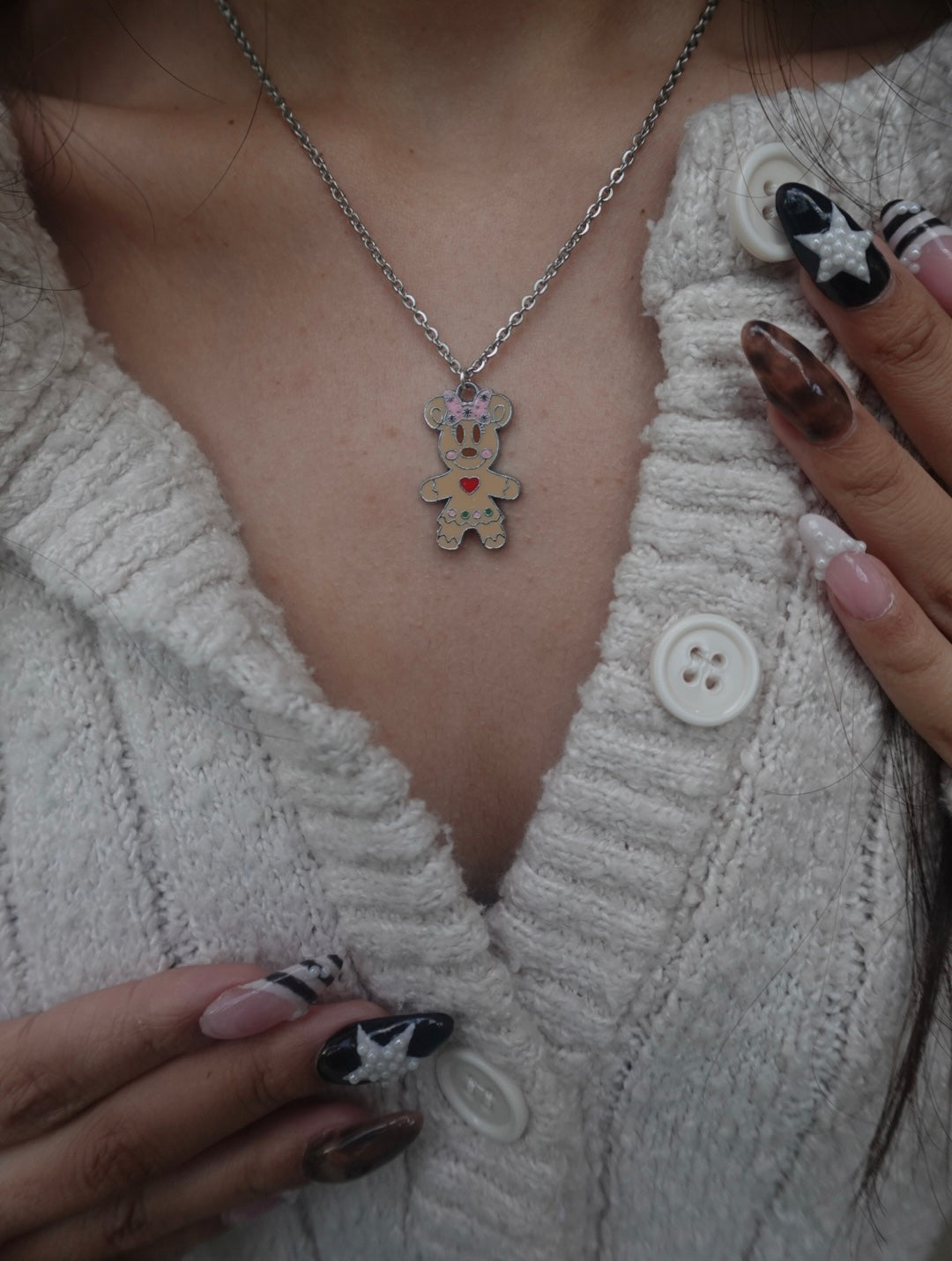 Gingerbread Necklace