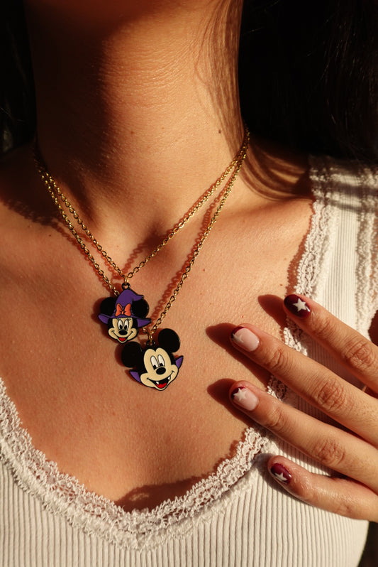 Minnie Inspired Costume Necklace